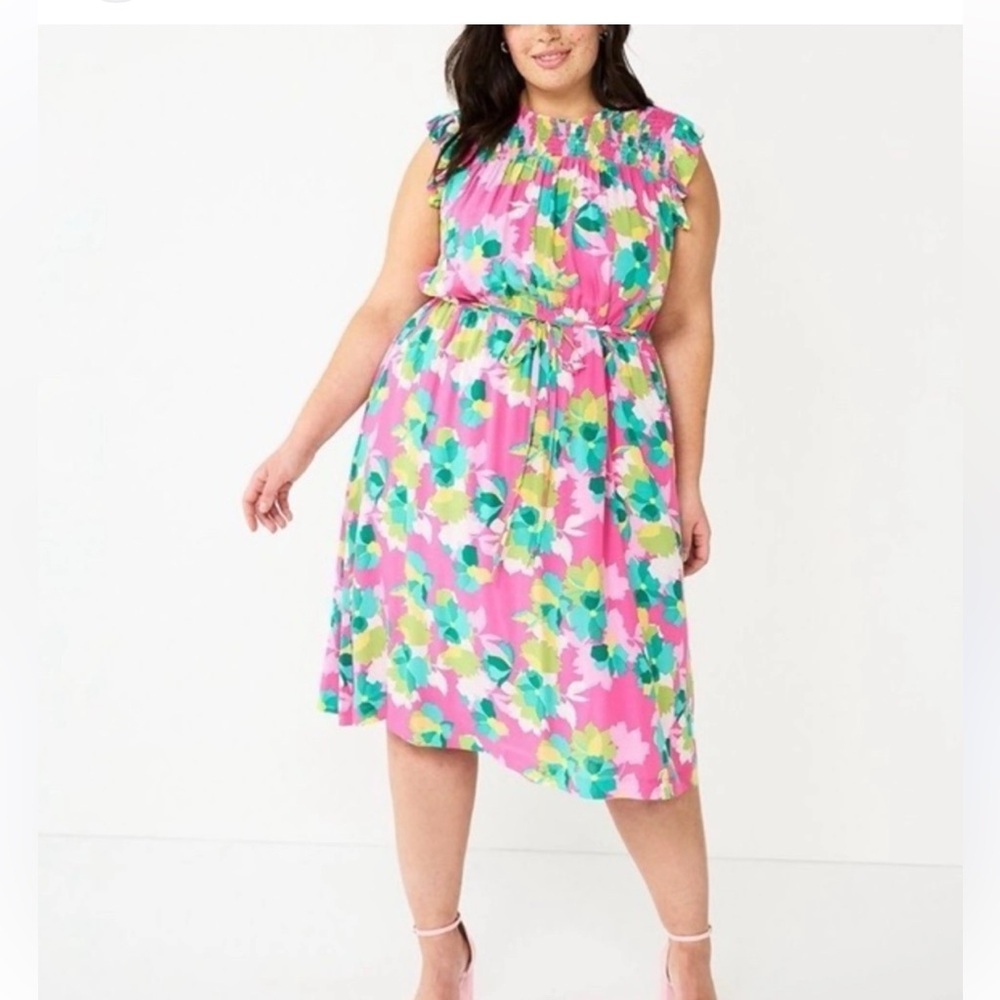 Draper James Summer‎ Knee Length Dress XXL